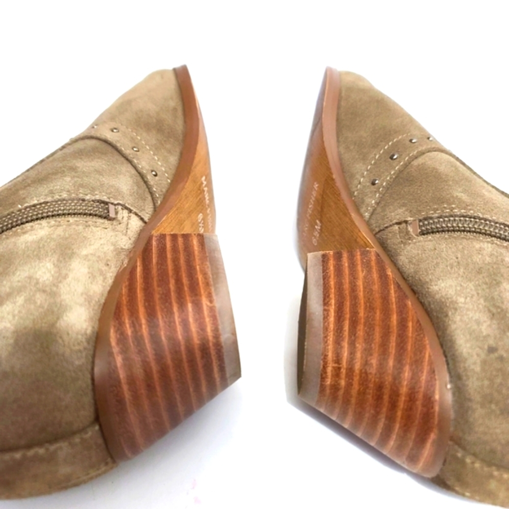MARC FISHER Wanida Studded Cowgirl Western Ankle Booties - Picture 7 of 12